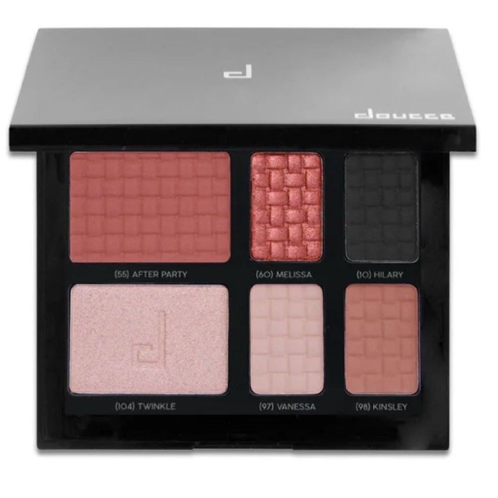 Doucce On The Go Palette Eyeshadow highlighter blush